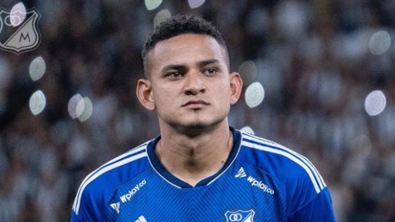 Óscar Vanegas se lesionó con Millonarios la noche del 22 de marzo, enfrentando a Deportivo Pasto.