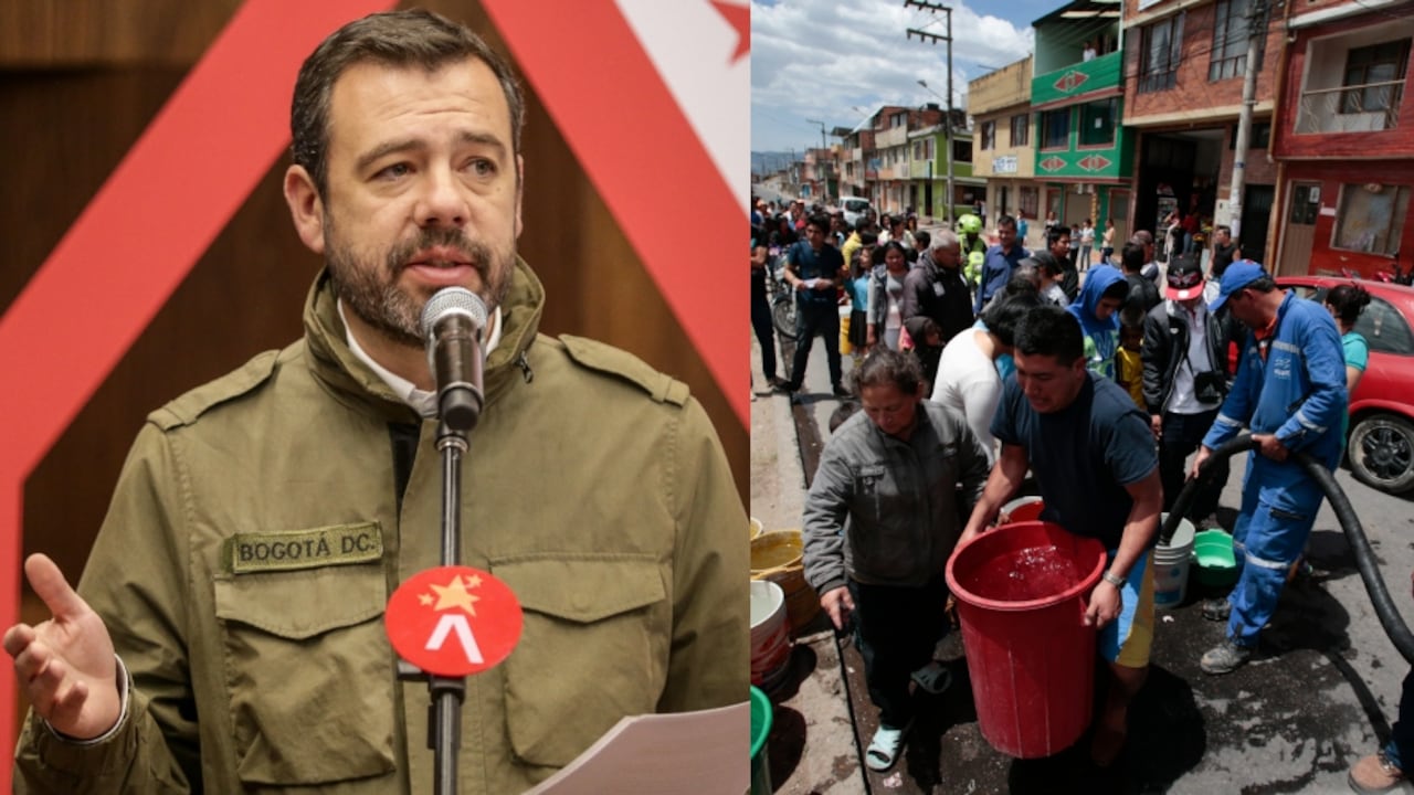 El alcalde de Carlos Fernando Galán.