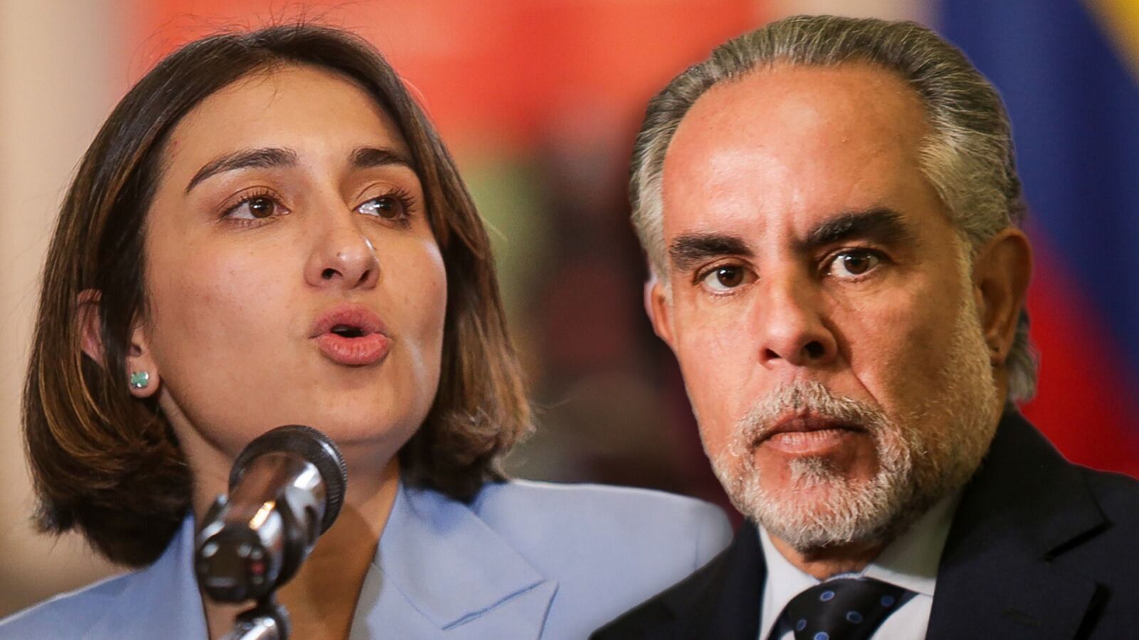 La canciller Laura Sarabia anunció que entregó un nuevo audio a la Fiscalía en el que el actual ministro del Interior, Armando Benedetti, presume de sus supuestos buenos contactos con el entonces fiscal general, Francisco Barbosa.