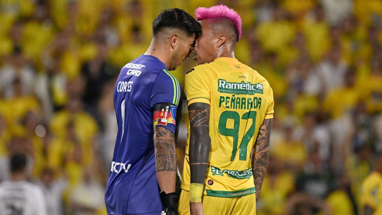 Imagen del debut del Bucaramanga en Libertadores.