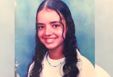 Elianis Garrido en su juventud