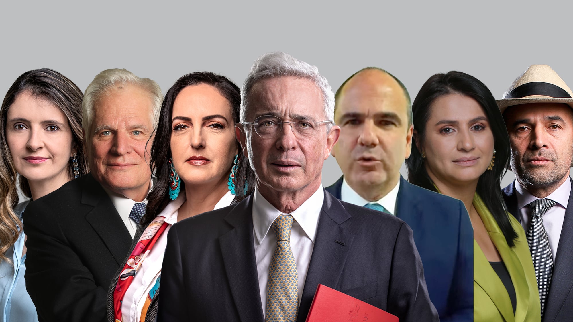 Precandidatos Centro Democrático.