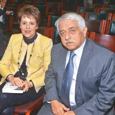 Martha de Valdivieso y Alfonso Valdivieso.