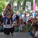 La empresaria y senadora Xóchitl Gálvez se perfiló el miércoles como la principal candidata presidencial de la oposición en México, pero hay dudas sobre sus posibilidades reales de que eche de la presidencia al partido gobernante de centroizquierda en las elecciones de 2024. (Photo by Arturo Hernández / Eyepix Group) (Photo credit should read Arturo Hernandez / Eyepix Group/Future Publishing via Getty Images)