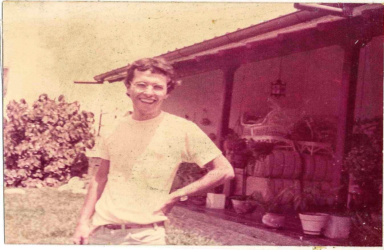 Circa 1976, en su última casa, en el barrio Ciudad Jardín.