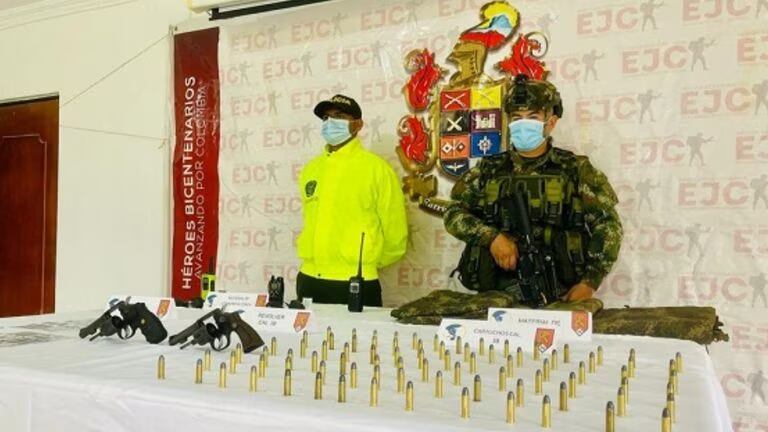 Ejército incauta material de guerra del Clan del Golfo