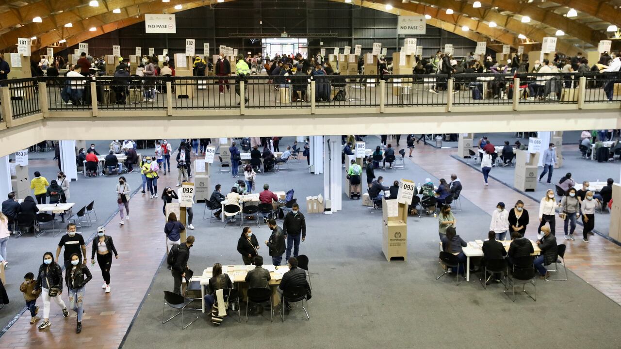 Votaciones ,elecciones marzo 13 2022
Bogota Corferias