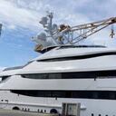 L’Amore Vero , yate incautado por autoridades francesas en el marco de sanciones contra Rusia @olivierdussopt (Twitter)