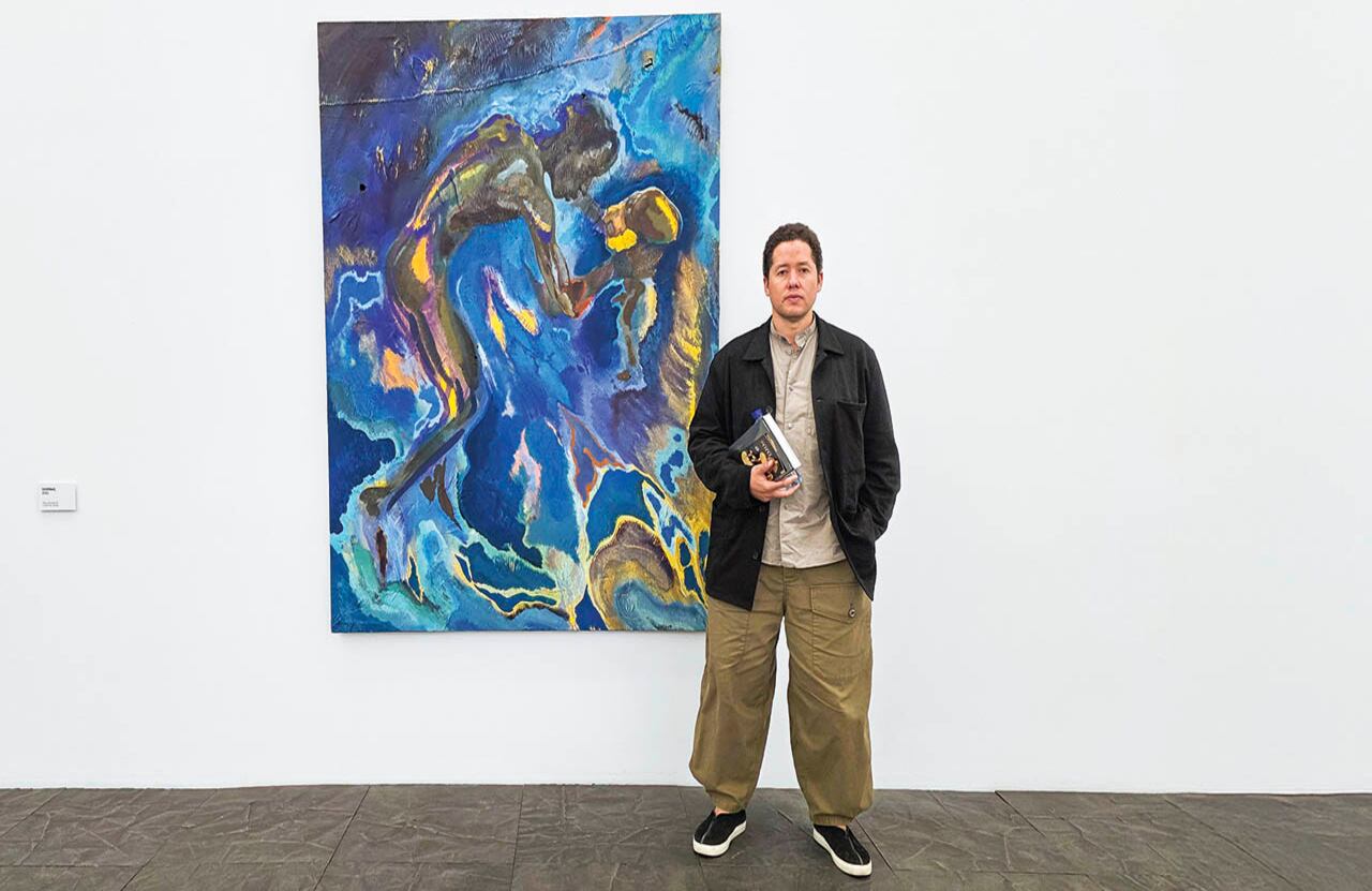 "Es el espacio de arte más profundo en el que he estado", expresa Armitage. "Mostrar un trabajo que aborda un tema difícil en un lugar así, es algo muy profundo para mí". 