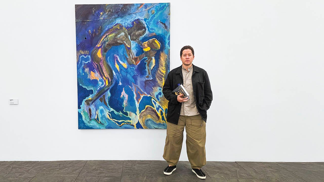 "Es el espacio de arte más profundo en el que he estado", expresa Armitage. "Mostrar un trabajo que aborda un tema difícil en un lugar así, es algo muy profundo para mí". 