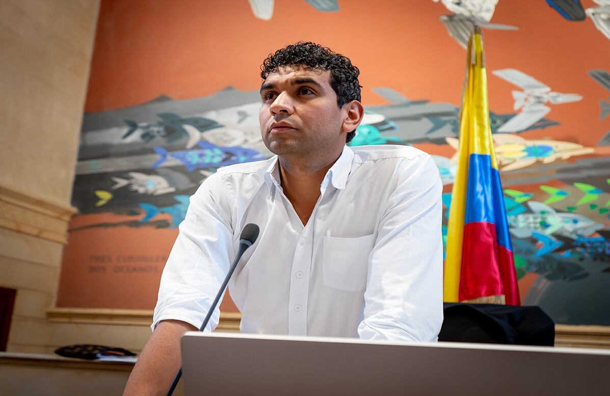 Presidente de la Cámara de Representantes, David Racero.