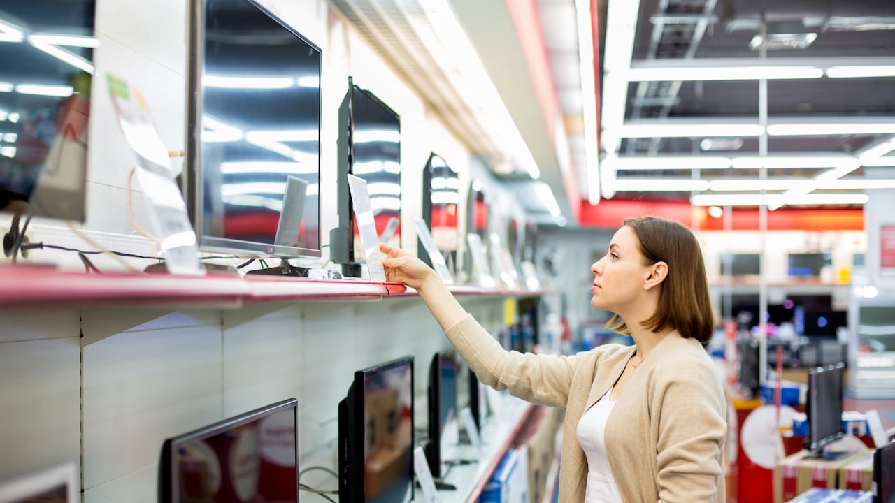 La compra de un televisor de segunda mano es una buena opción para quienes buscan ahorrar dinero.
