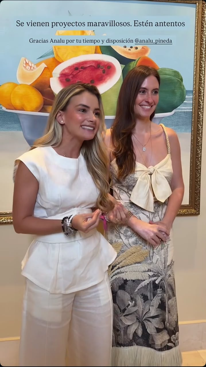 Ana Lucía Pineda y Taliana Vargas