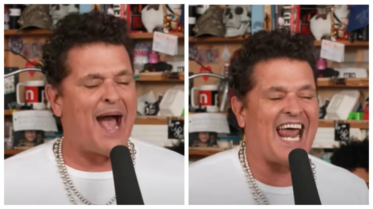 Carlos Vives estuvo en Tiny Desk e interpretó sus éxitos vallenatos.