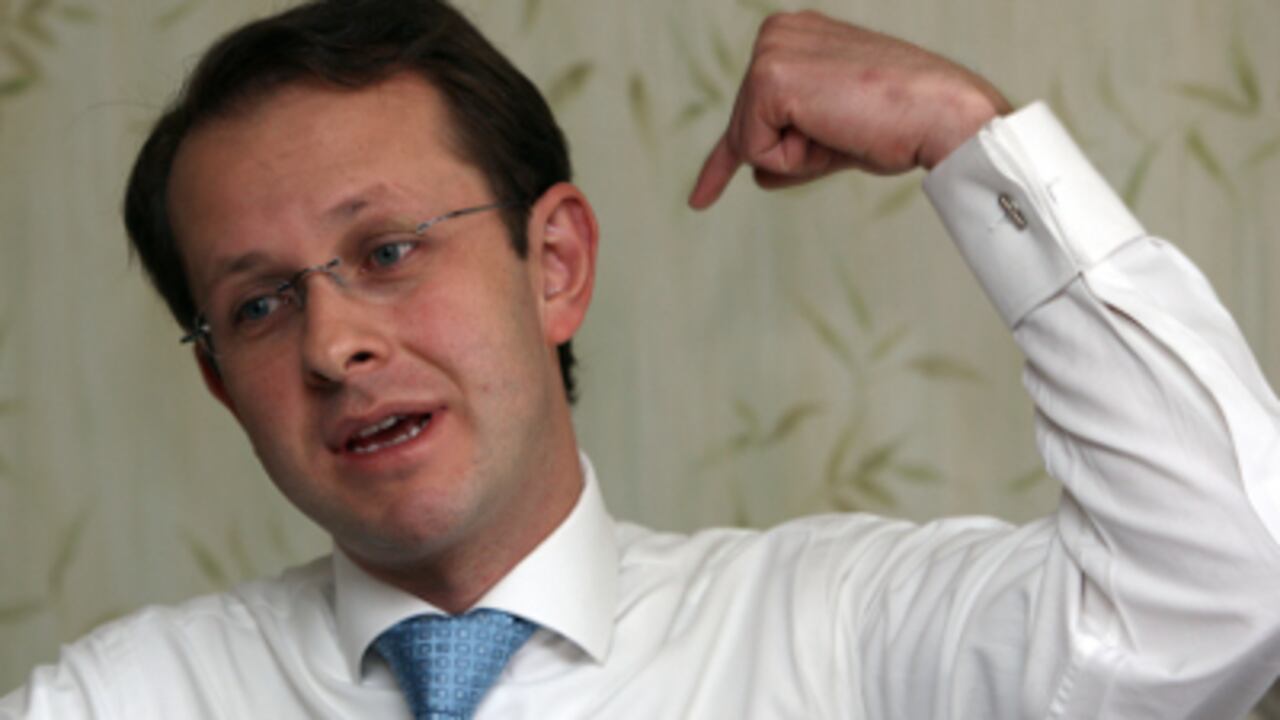 Exministro Andrés Felipe Arias.