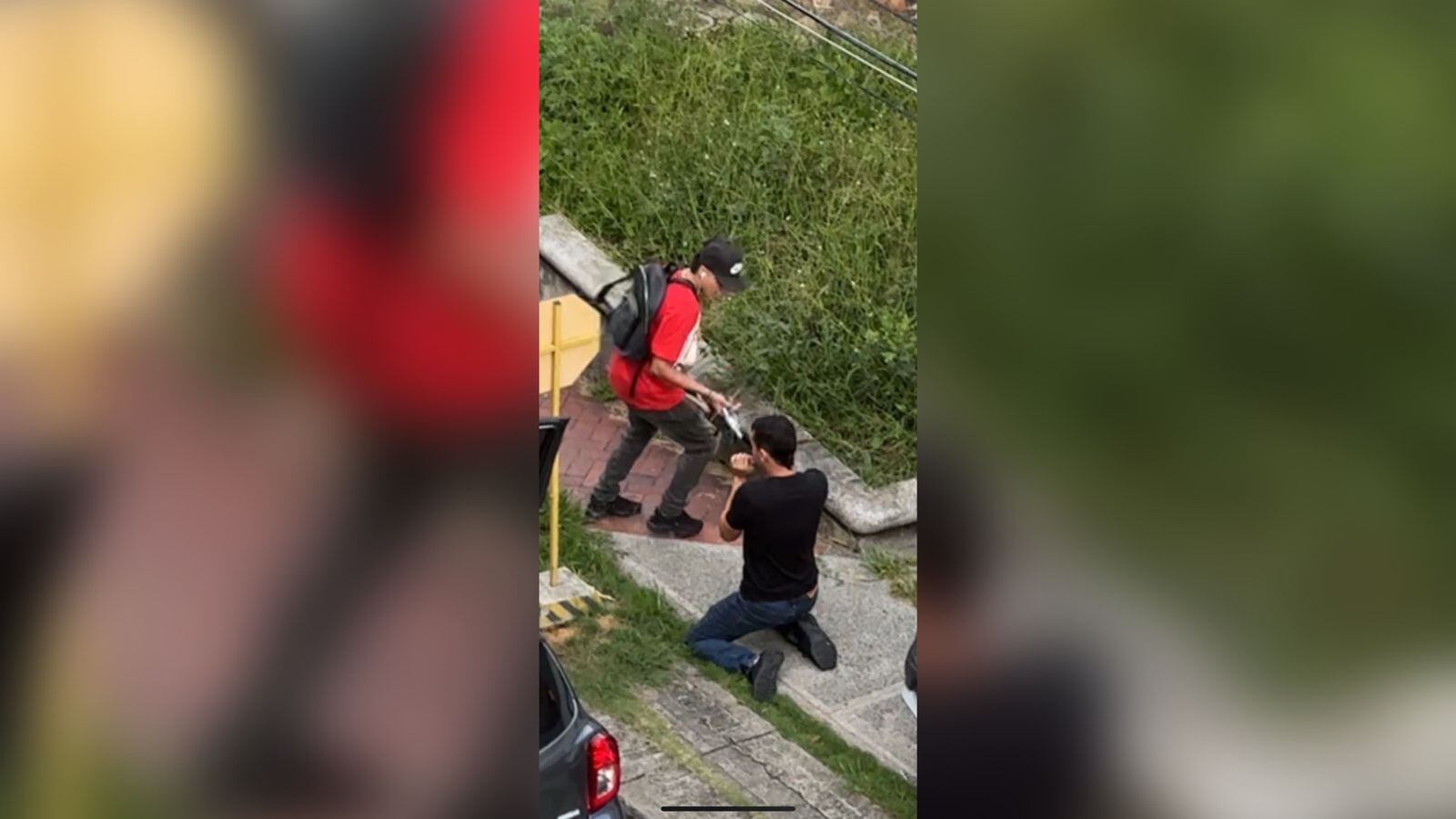 El robo ocurrió en el barrio Santa Rita, oeste de Cali.