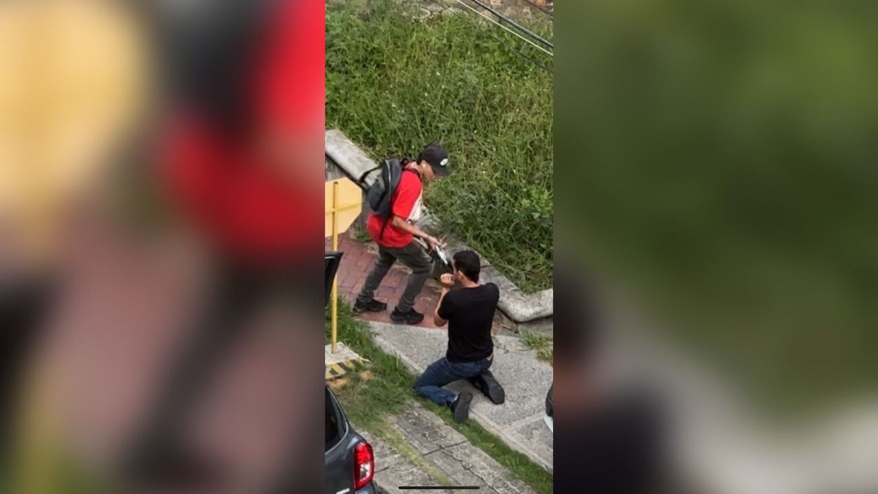 El robo ocurrió en el barrio Santa Rita, oeste de Cali.