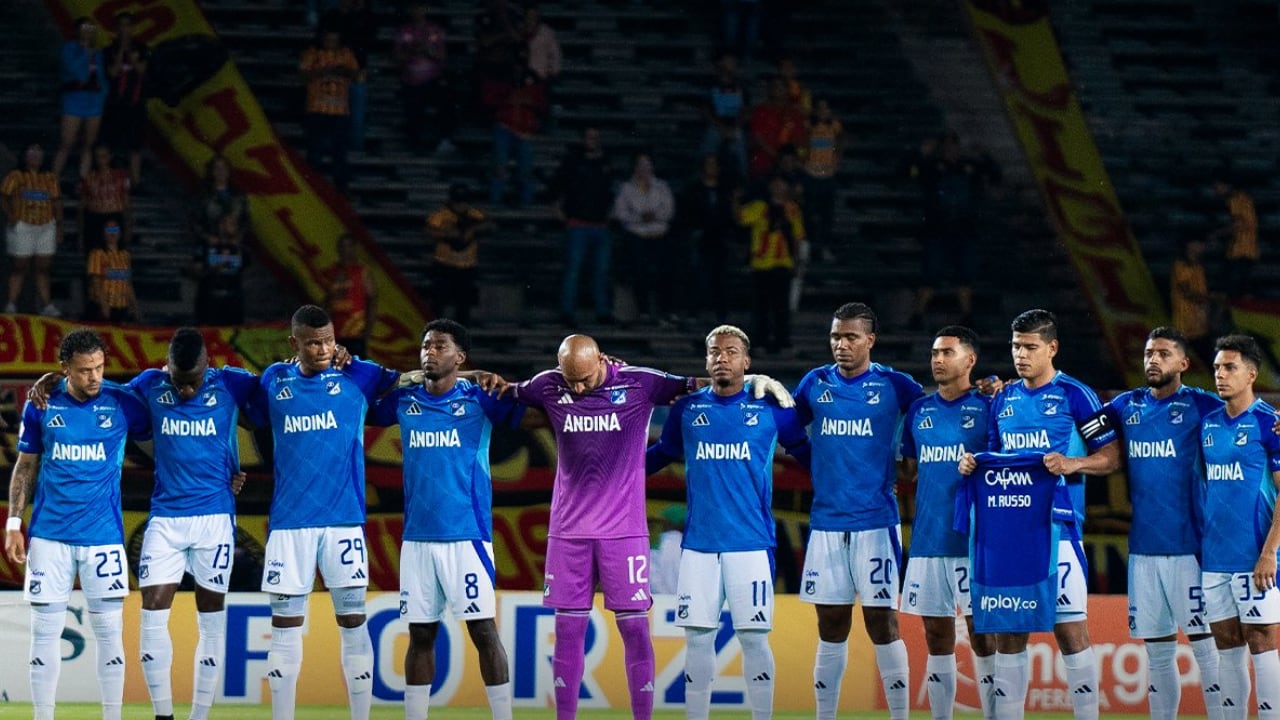 Plantel de Millonarios que terminó su participación en Liga 2025-II.