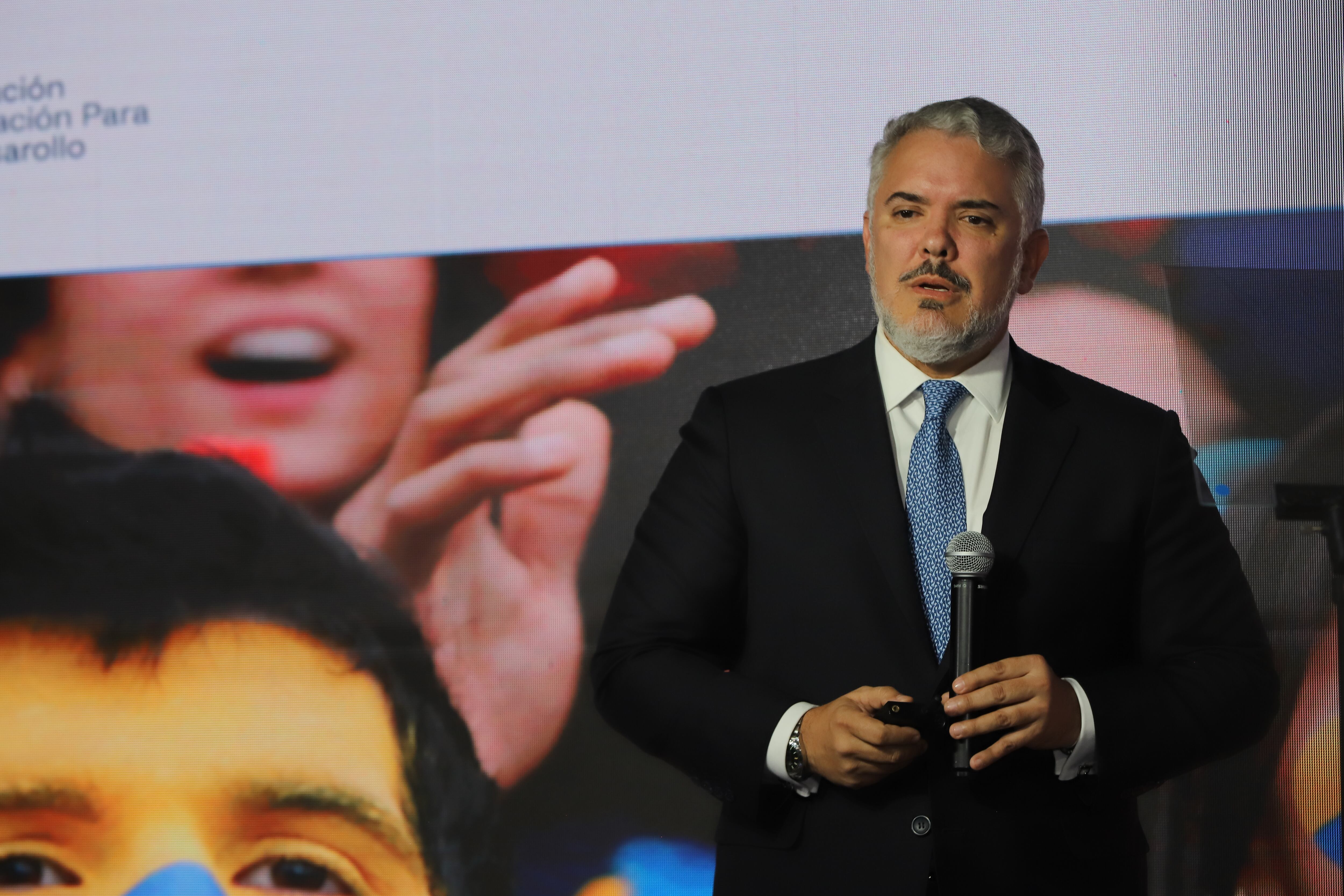 Ex presidente Iván Duque Márquez Lanzamiento Fundación para la Innovación para el Desarrollo