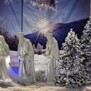 Durante esta época el espíritu navideño llena de inspiración a muchos artistas de la ciudad que ponen todo su empeño en las obras que engalanan la tradicional novena de aguinaldos. (Foto: Jorge Orozco / El País)