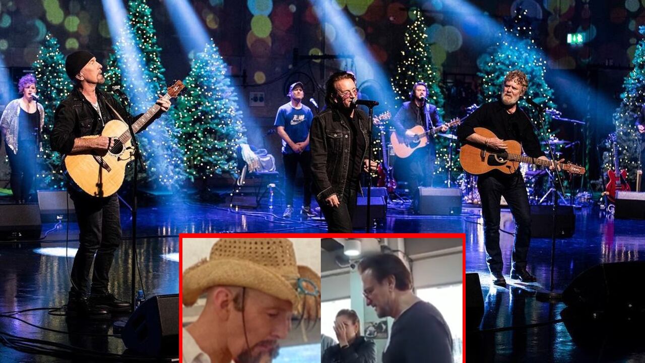 Con imágenes y todo, se habría "rumorado" la presencia de la banda U2 en La Guajira.