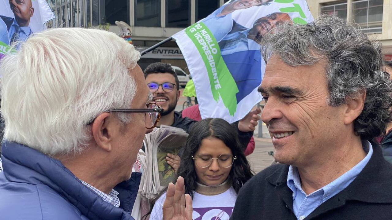 Jorge Enrique Robledo confía en que Sergio Fajardo logre pasar a segunda vuelta.