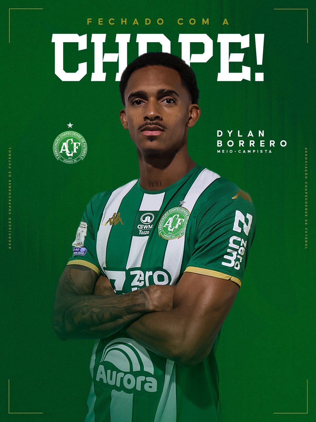 Dylan Borrero en Chapecoense