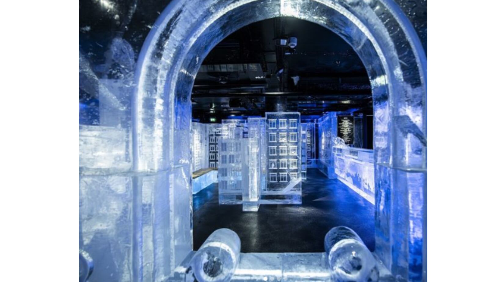 Este es el hotel de  hielo más grande del mundo