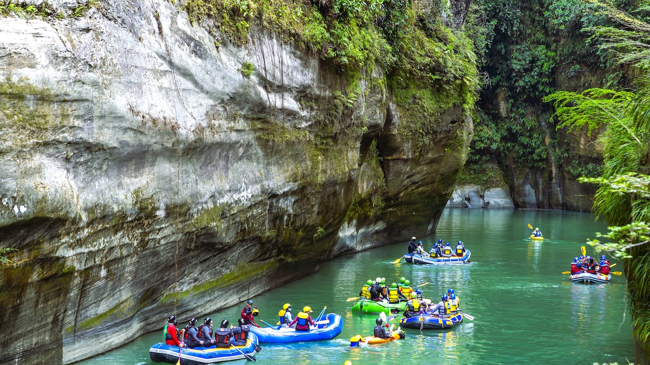 El Cañón del río Güejar se ubica entre los municipios de Mesetas y de San Juan de Arama, Meta.