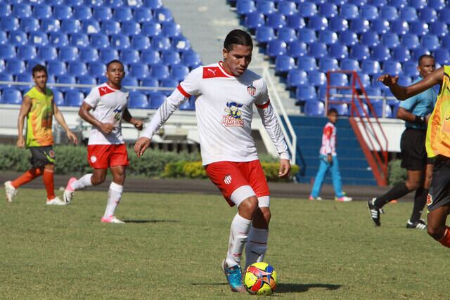 Dayro Moreno cuando vistió los colores de Junior de Barranquilla en 2013.