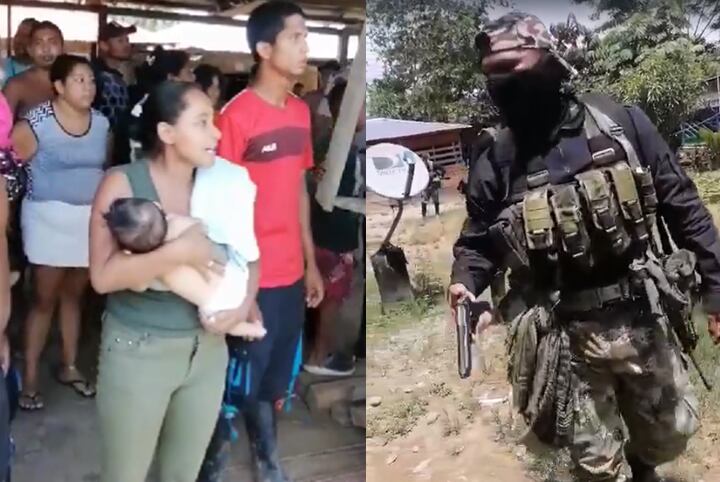 Mujer se enfrenta a hombres armados en Tierralta, Córdoba.