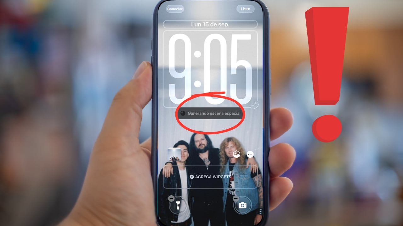 Apple sorprendió en iOS 26 con “escena espacial”, la herramienta que transforma fotos en fondos tridimensionales.