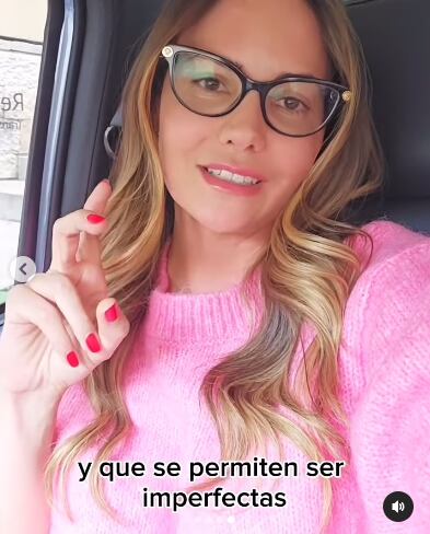 María José Martínez invitó a las mujeres a permitirse ser "imperfectas".