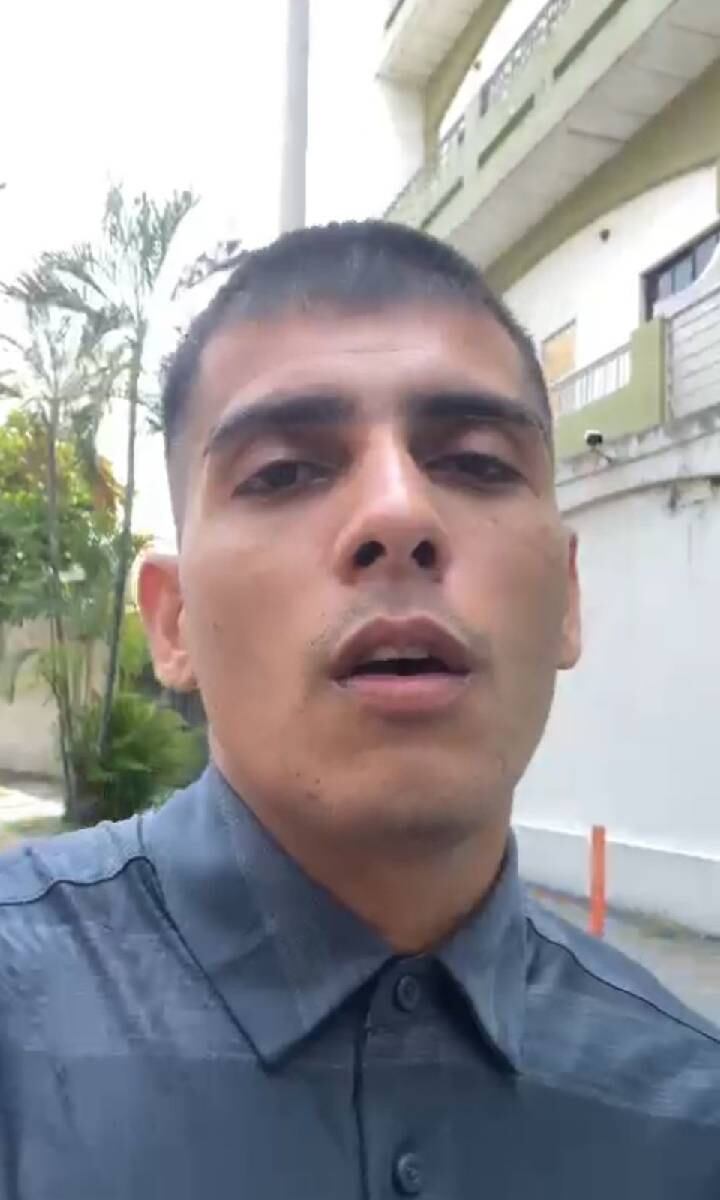 El joven pidió que cesen las difamaciones pues las autoridades de El Salvador podrían pensar que el tiene que ver algo con pandillas cuando no es así.