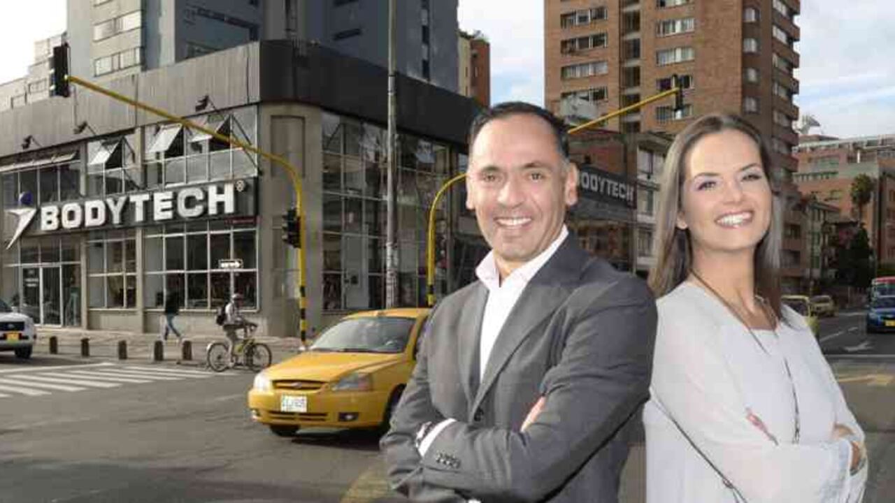 Foto: Nicolás Loaiza y Gigliola Aycardi, fundadores de Bodytech.
