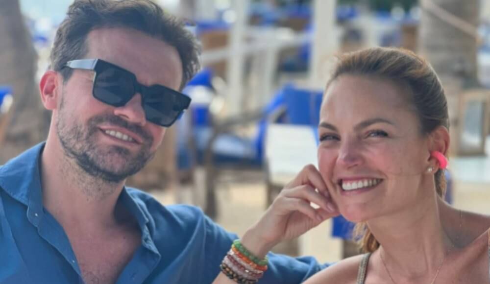 Juliana Galvis y su expareja, Joaquín Caicedo