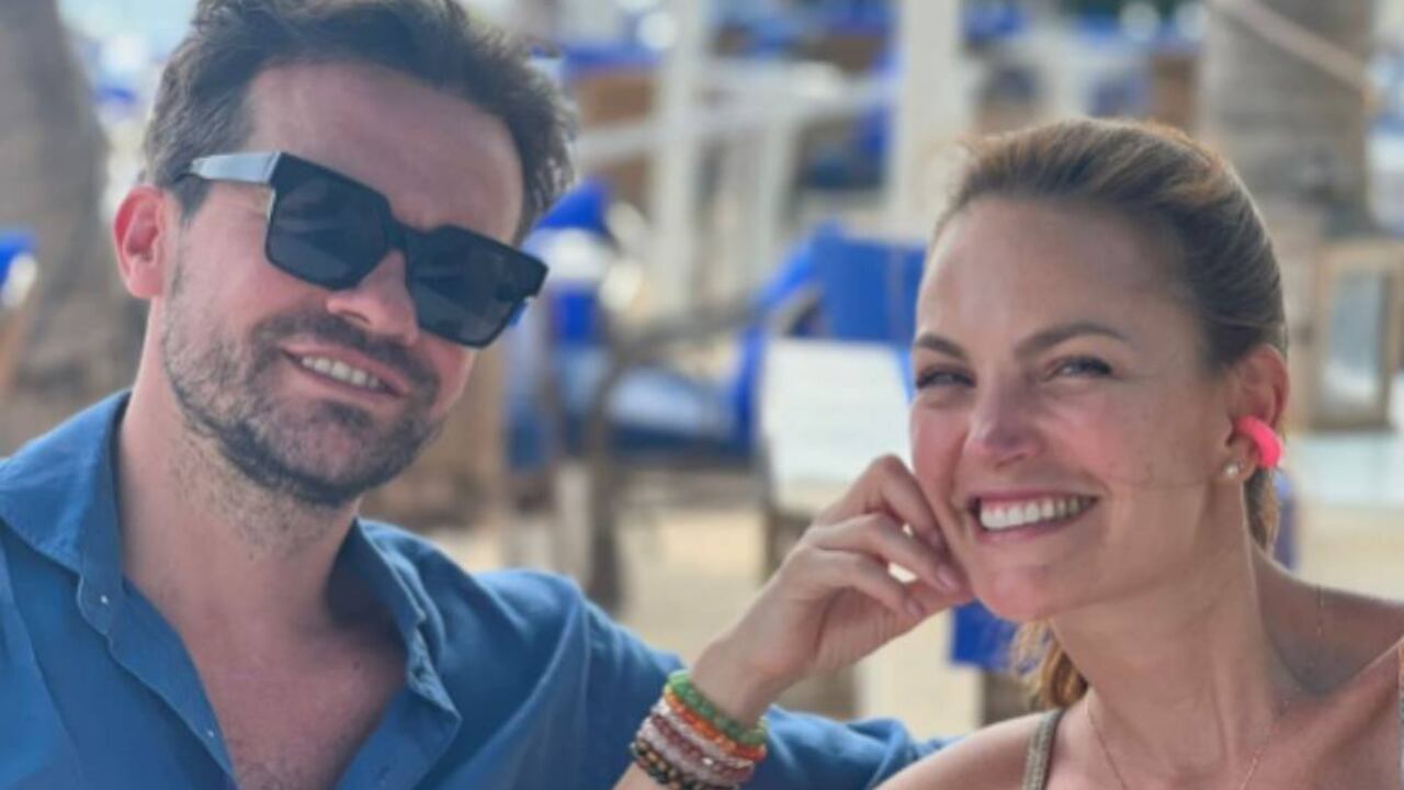 Juliana Galvis y su expareja, Joaquín Caicedo