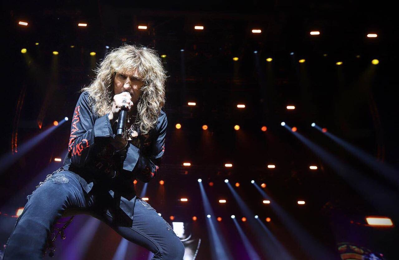 David Coverdale, vocalista de Whitesnake. Foto: Diana Rey Melo