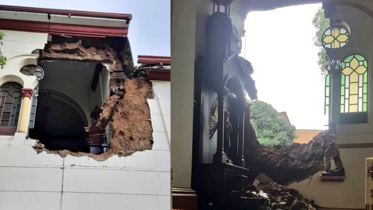 Parroquia Nuestra Señora de los Dolores, ubicada en el barrio La América, Medellín.