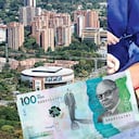Medellín Panorámica Aérea. Plaza de Toros La Macarena.
Medellín Febrero 1 de 2022.
Foto: Juan Carlos Sierra-Revista Semana.