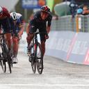 Egan Bernal en el Giro de Italia.