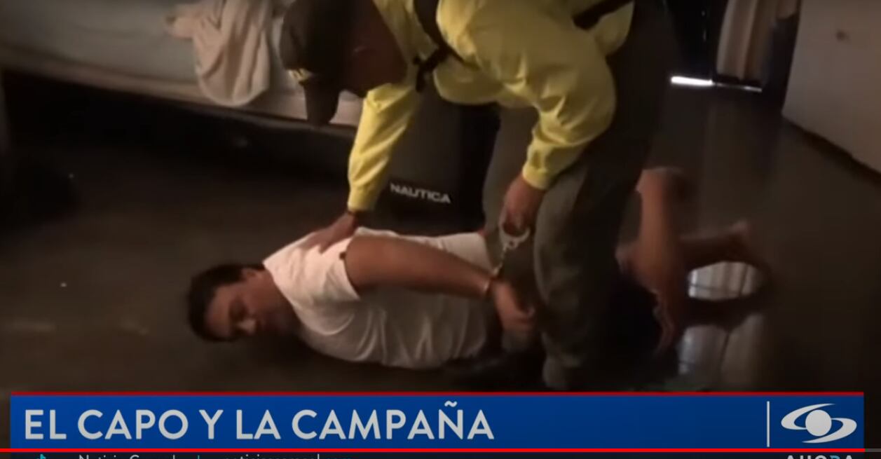 Captura de Juan Carlos López, alias 'Sobrino'
