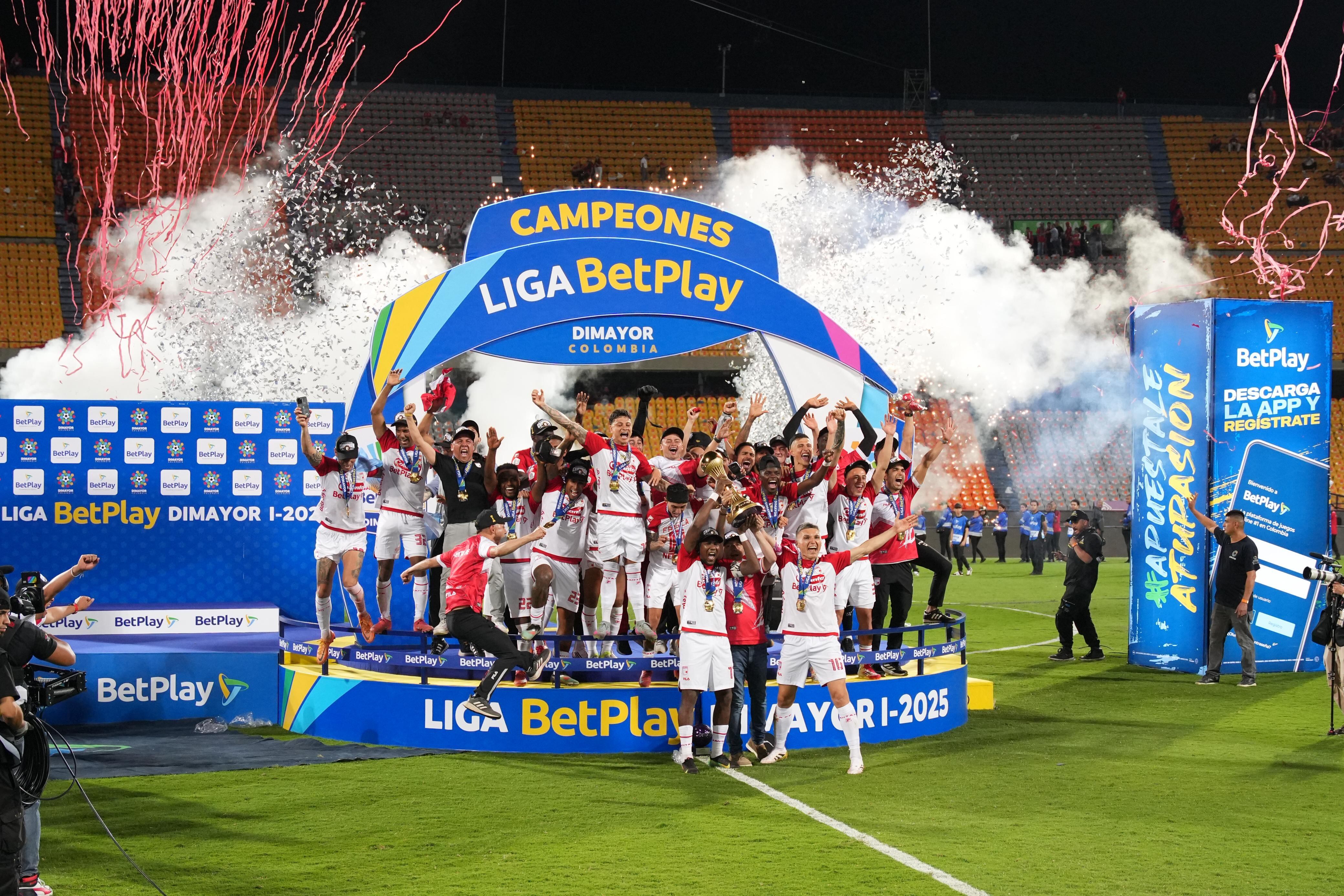 Independiente Santa Fe, campeón de la Liga Betplay 2025-I