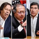 César Lorduy, Gustavo Petro y Álvaro Hernán Prada