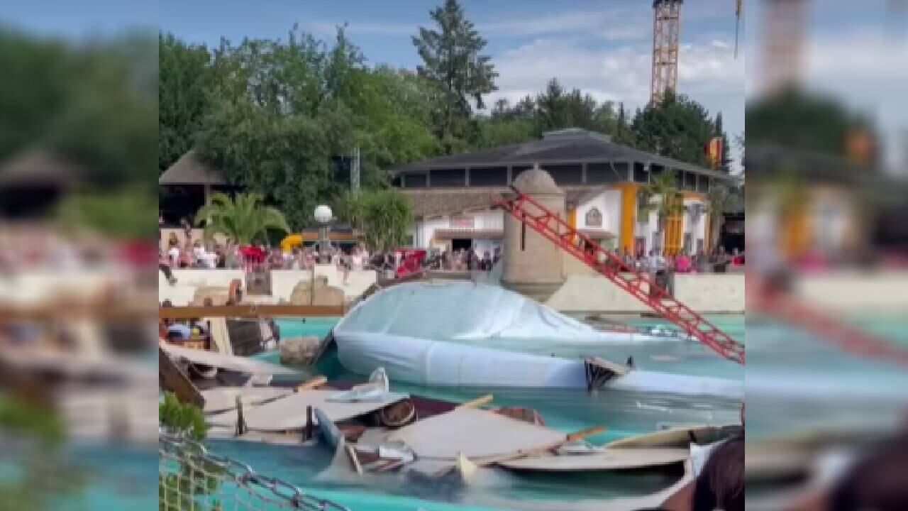 Siete personas resultaron heridas.
