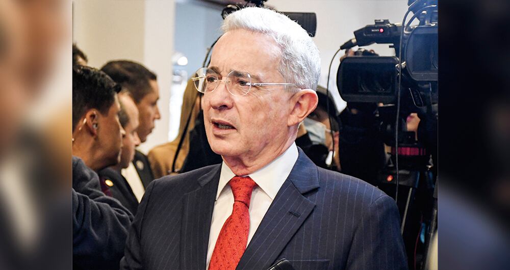 Álvaro Uribe Vélez, expresidente de Colombia.
