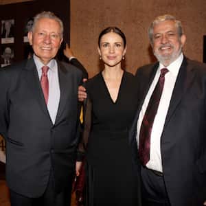 Manuel José Bonnet, Silvia Martínez y Alí Humar.