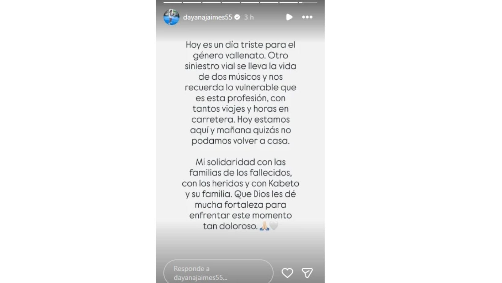 Publicación de Dayana Jaimes