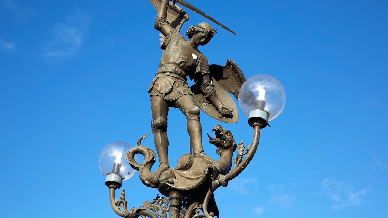 El arcángel Miguel es "Príncipe de las milicias celestiales". Foto Getty Images