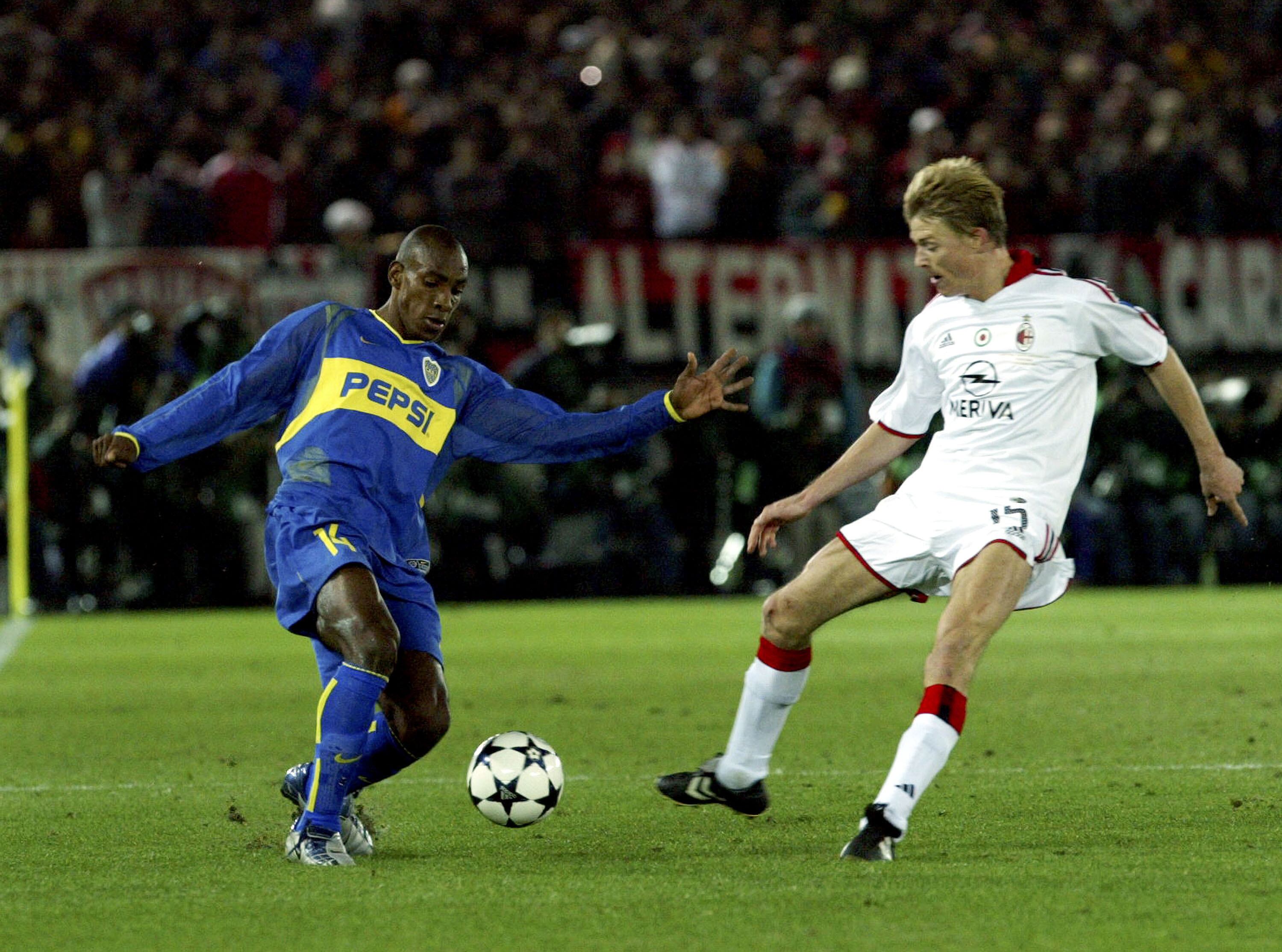 Amaranto Perea con Boca Juniors